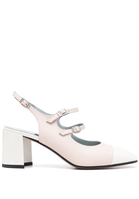 Decollete 65mm papaya in beige e bianco Carel paris - donna CAREL PARIS | PAPAYA25332778WHT